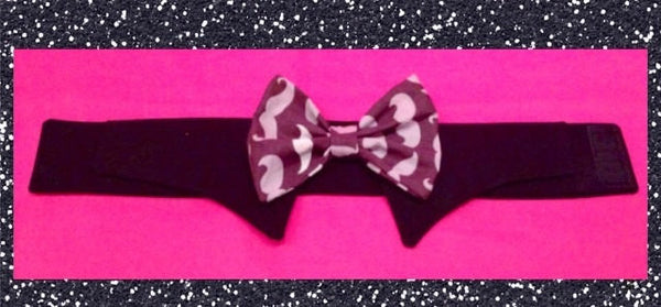 Mustache Shirt Collar Bow Tie Set - Snort Life, Mini Pig Clothes