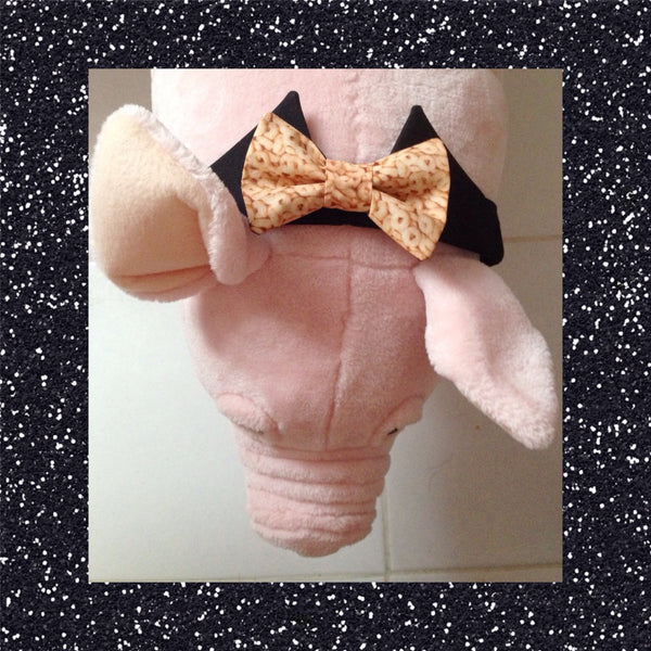 CHEERIOS EVERYWHERE Bow Tie Collar Set - Snort Life, Mini Pig Clothes