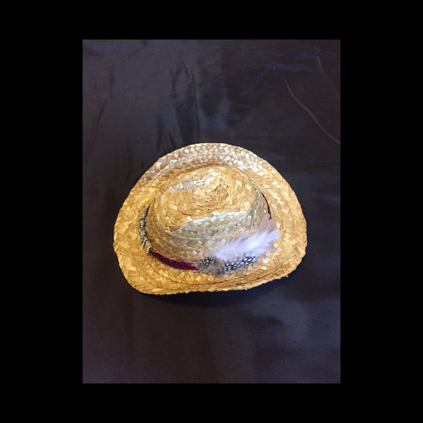 Personalized Cowgirl Hat - Snort Life, Mini Pig Clothes