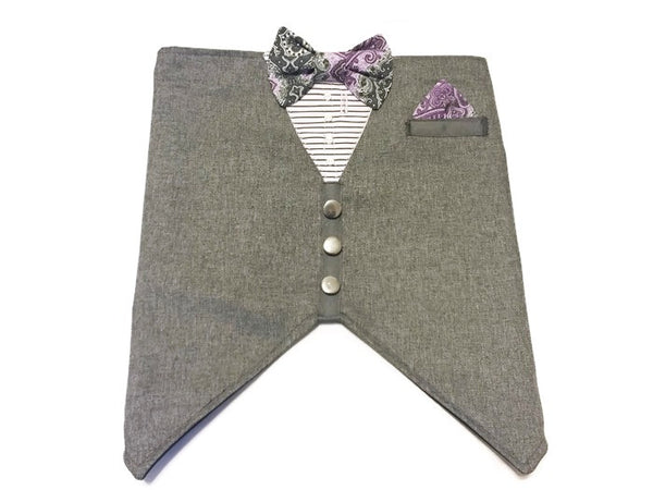 Dapper Man Bow Tie Vest - Snort Life - 1