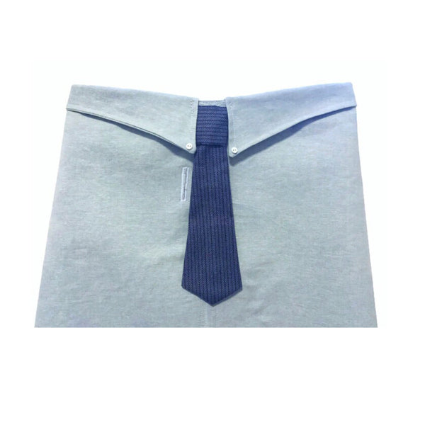 Casual Cool Neck Tie Collared Shirt - Snort Life - 2
