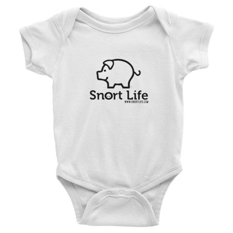Snort Life Infant Short-Sleeve Onesie - Snort Life  - 1