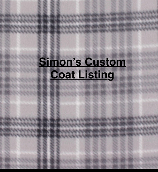 Simon’s Custom Hooded Jacket Listing
