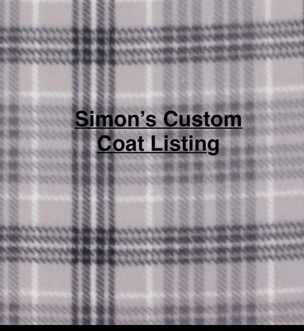 Simon’s Custom Hooded Jacket Listing