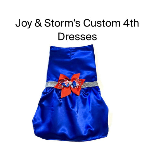Joy & Storm’s Custom 4th Dresses