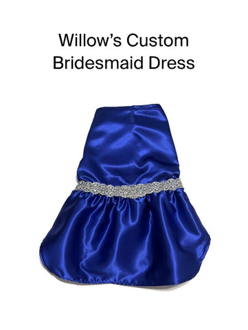 Willow’s Custom Bridesmaid Dress
