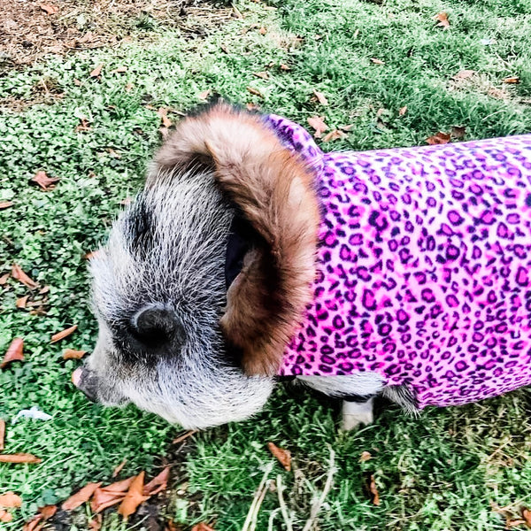 His & Hers Hooded Fleece Jacket w/ Belly Coverage