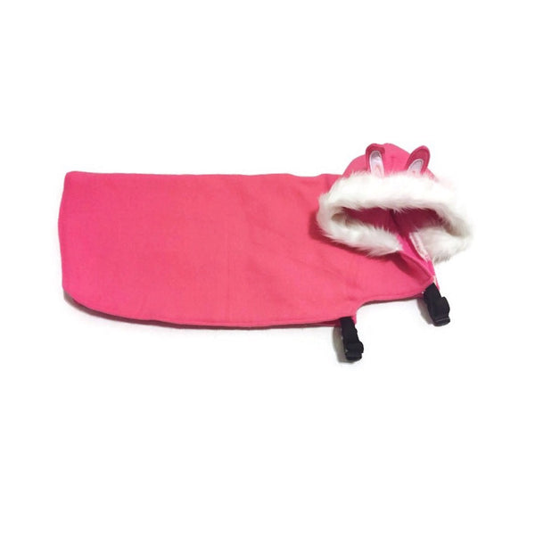 Snow Bunny Hooded Fleece Jacket - Snort Life  - 1