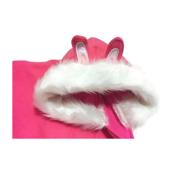 Snow Bunny Hooded Fleece Jacket - Snort Life  - 3