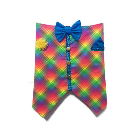 Life Of The Party Bow Tie Vest