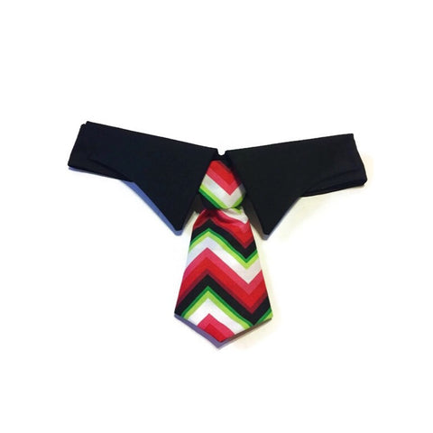 Mr Summer Vibes Necktie Collar Set