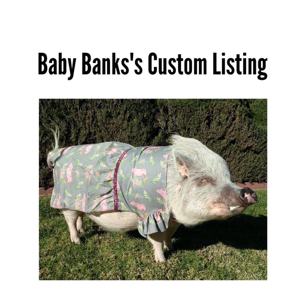 Baby Banks's Custom Listing