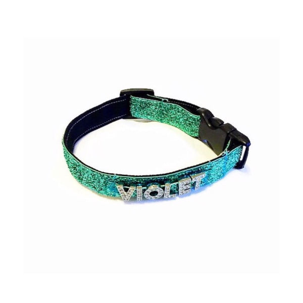 Personalized Name Rhinestone Collar--Up to 5 Letters