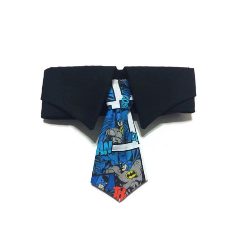 Marvel Comics Necktie Collar Set--3 Fabric Options