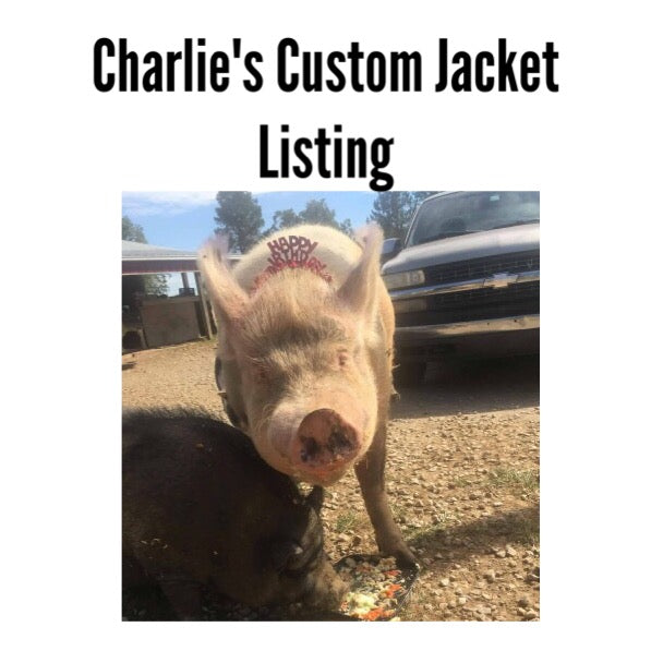 Charlie's Custom Jacket Listing