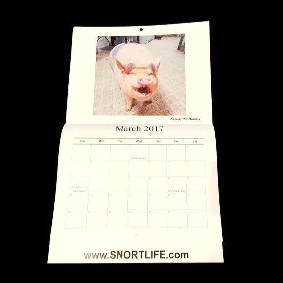 2017 Snort Life Piggy Photo Contest Calendar - Snort Life  - 4