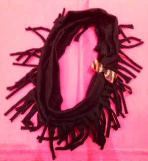 Infinity Fringe T-Shirt Scarf - Snort Life, Mini Pig Clothes