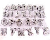 Personalized Name Rhinestone Necklace--Up to 5 Letters - Snort Life, Mini Pig Clothes