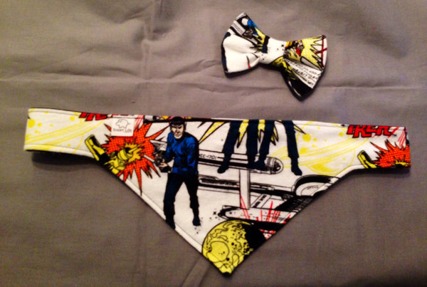 Star Trek Reversible Bandana (His/Hers) - Snort Life, Mini Pig Clothes