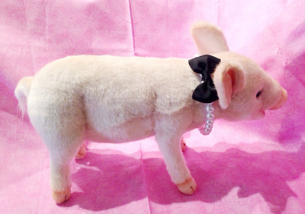 Pearl Necklace (10mm) - Snort Life, Mini Pig Clothes