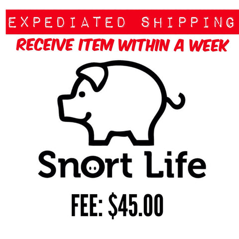 RUSH ORDER CODE - Snort Life, Mini Pig Clothes