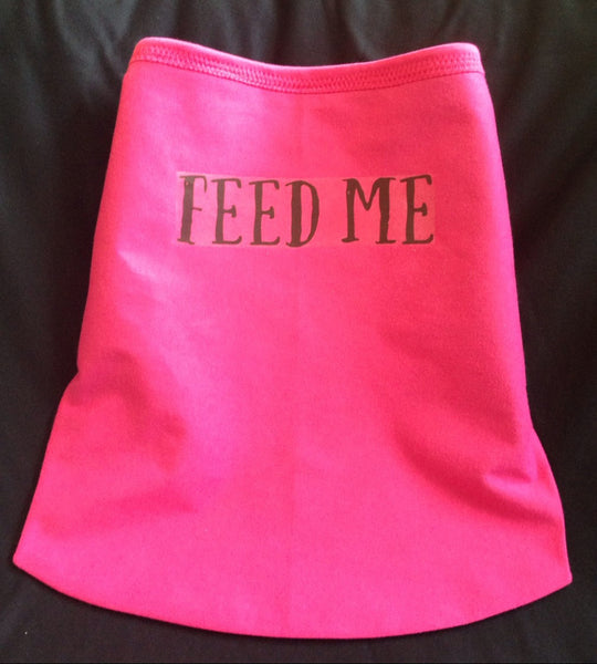 Feed Me T-Shirt - Snort Life, Mini Pig Clothes