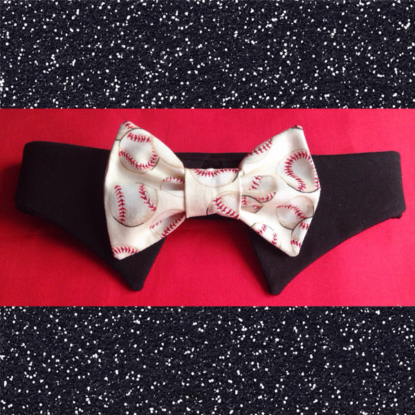 Play Ball Bow Tie Collar Set - Snort Life, Mini Pig Clothes