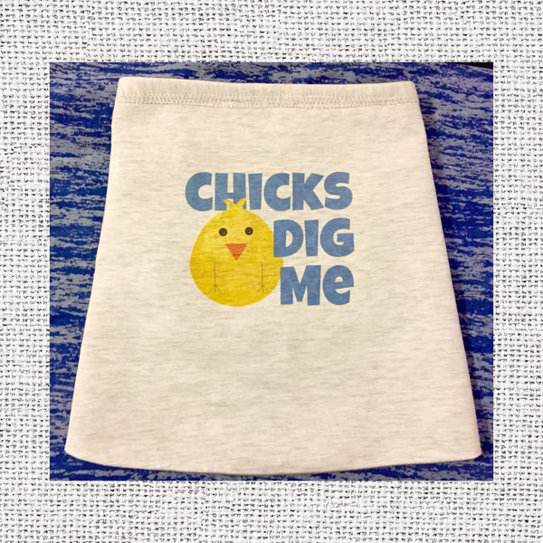 Chicks Dig Me T-Shirt - Snort Life, Mini Pig Clothes