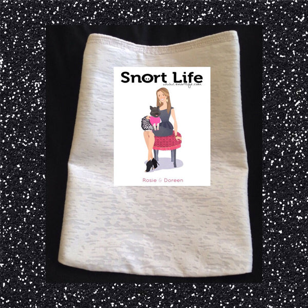 Rosie & Doreen T-Shirt - Snort Life, Mini Pig Clothes