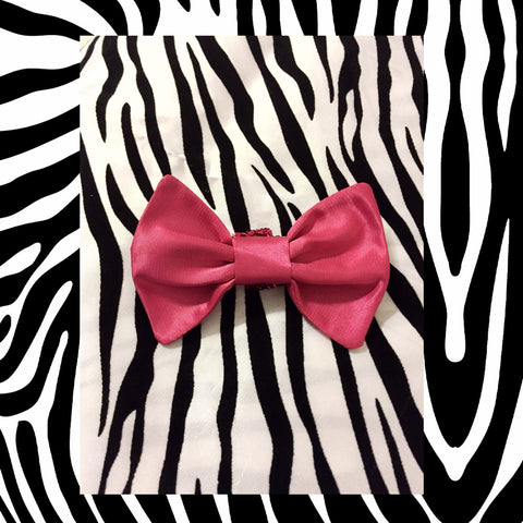 Custom Harness Bow - Snort Life, Mini Pig Clothes