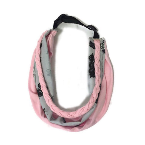 Pink Lady T-Shirt Scarf - Snort Life, Mini Pig Clothes