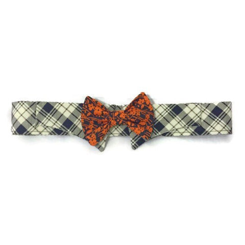 Charleston Shirt Collar Bow Tie Set - Snort Life, Mini Pig Clothes