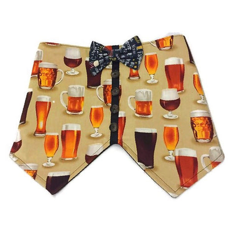 It's Beer Thirty Bow Tie Vest - Snort Life, Mini Pig Clothes
