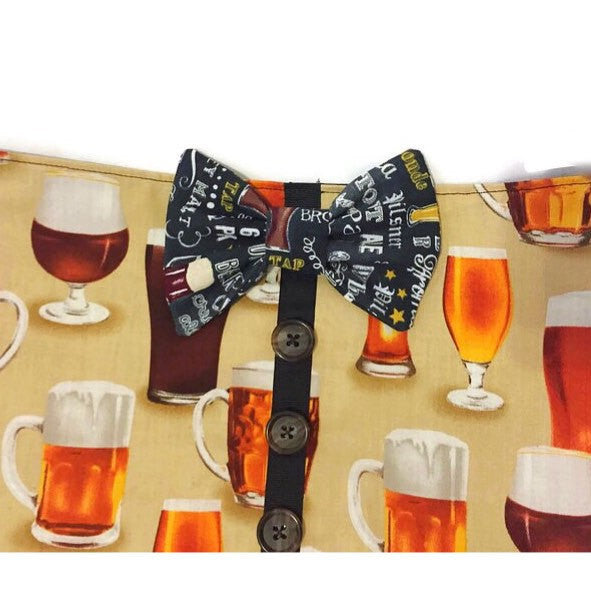 It's Beer Thirty Bow Tie Vest - Snort Life, Mini Pig Clothes