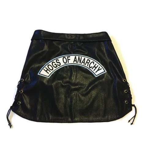 Hogs Of Anarchy Motorcycle Jacket - Snort Life  - 1