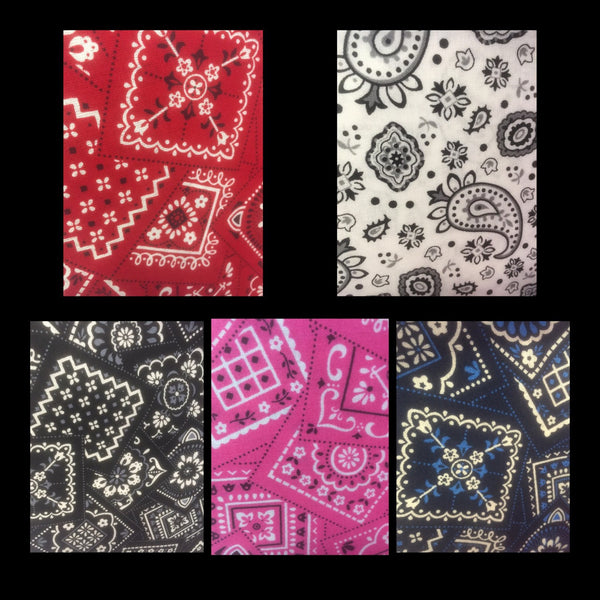 His & Hers Personalized Name Bandana--Ties At Neck - Snort Life  - 5