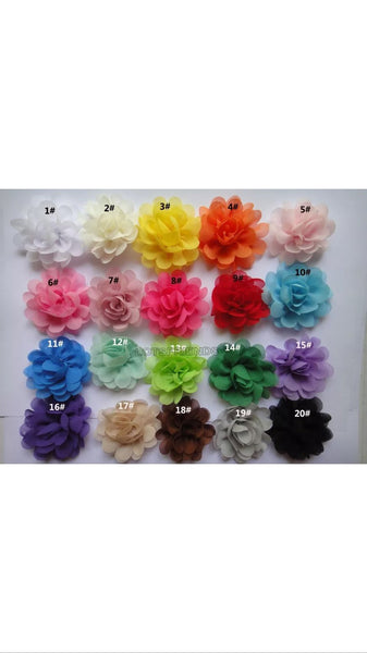 Purple Pearl Chiffon Flower Necklace (10mm) - Snort Life, Mini Pig Clothes