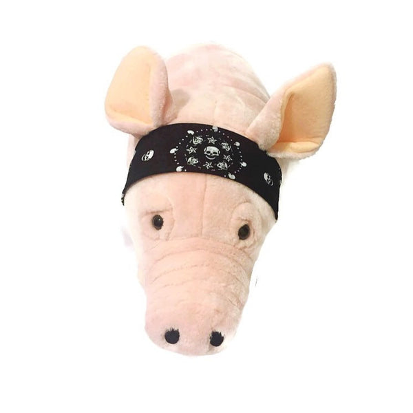 His & Hers Biker Bandana - Snort Life, Mini Pig Clothes