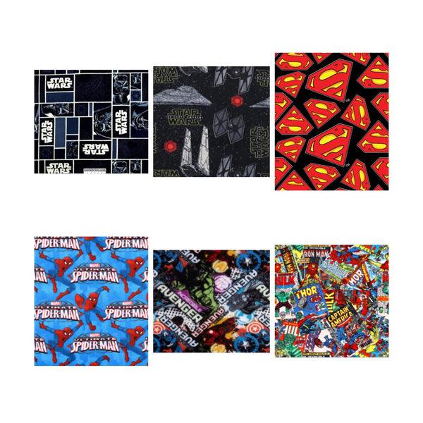 His/Hers Hooded Super Hero & More Fleece Jacket - Snort Life  - 4