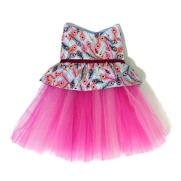Birds Of A Feather Tutu Dress - Snort Life, Mini Pig Clothes