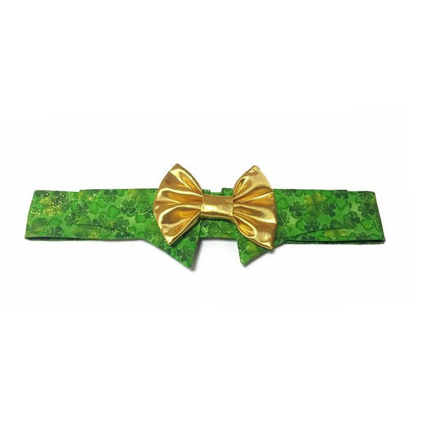 The Luck Of The Irish Bow Tie Shirt Collar - Snort Life, Mini Pig Clothes