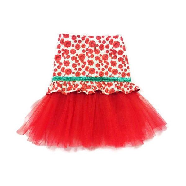 Rosie Red Tutu Dress - Snort Life  - 5