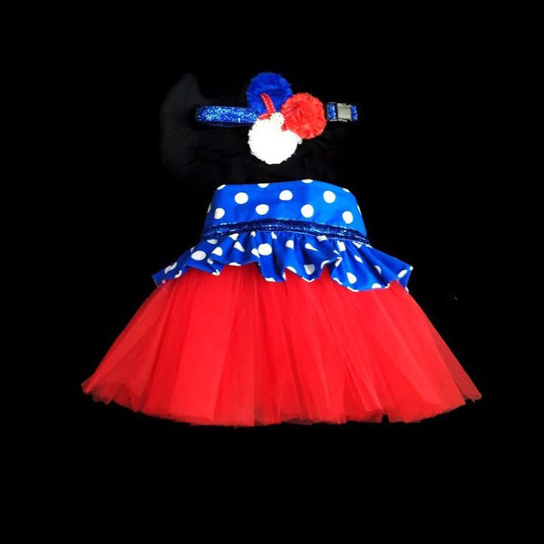 Americana Tutu Skirt & Collar Set - Snort Life  - 1