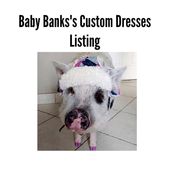 Baby Banks's Custom Dresses Listing - Snort Life 