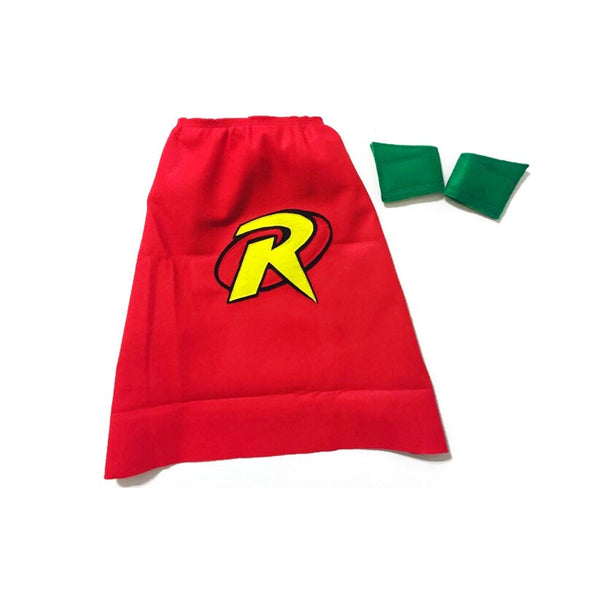 Robin "Super Hero" Cape & Wrist Cuffs - Snort Life  - 1