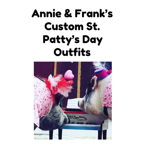 Annie & Frank’s Custom St. Patty’s Day Outfits