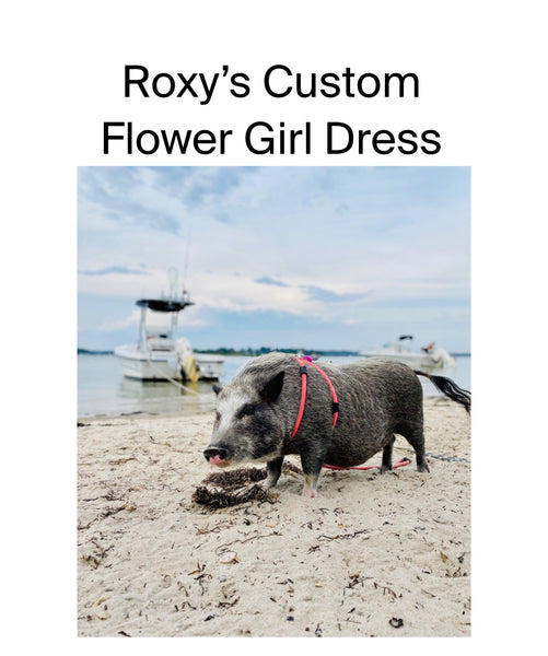 Roxy’s Custom Flower Girl Dress