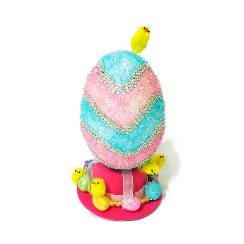 Ready To Ship-- Eggtastic Easter Top Hat - Snort Life, Mini Pig Clothes