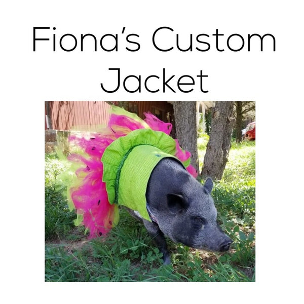 Fiona’s Custom Jacket Listing