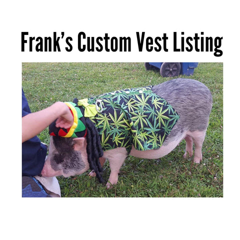 Frank’s Custom Bow Tie Vest Listing